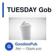 TUESDAY Gobelet double paroi 450 ml - Miniature 6