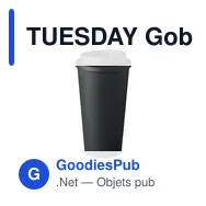 TUESDAY Gobelet double paroi 450 ml - Miniature 7
