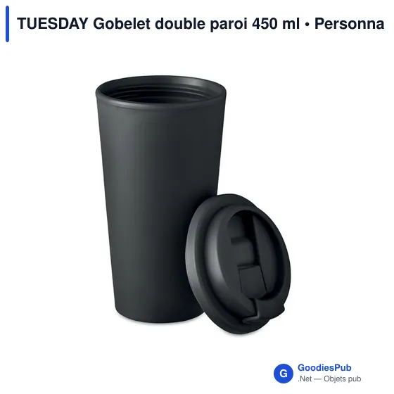 TUESDAY Gobelet double paroi 450 ml - Image 9