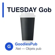 TUESDAY Gobelet double paroi 450 ml - Miniature 10