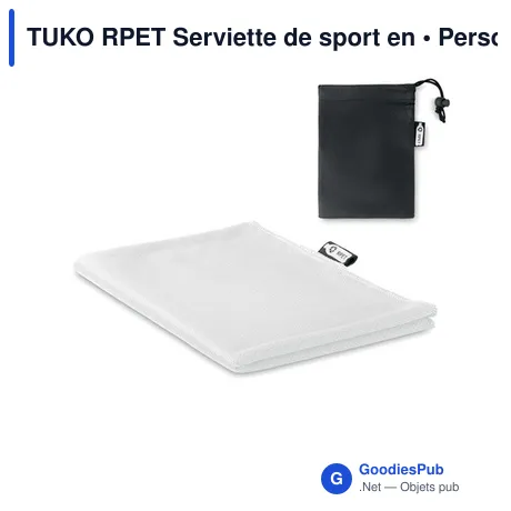TUKO RPET Serviette de sport en