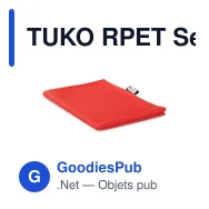 TUKO RPET Serviette de sport en - Miniature 12