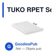 TUKO RPET Serviette de sport en - Miniature 3