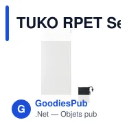 TUKO RPET Serviette de sport en - Miniature 4