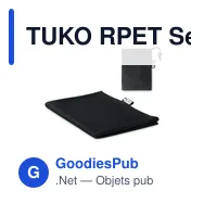 TUKO RPET Serviette de sport en - Miniature 5
