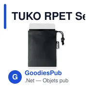TUKO RPET Serviette de sport en - Miniature 6