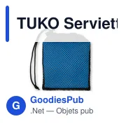 TUKO Serviette de sport absorbant - Miniature 1