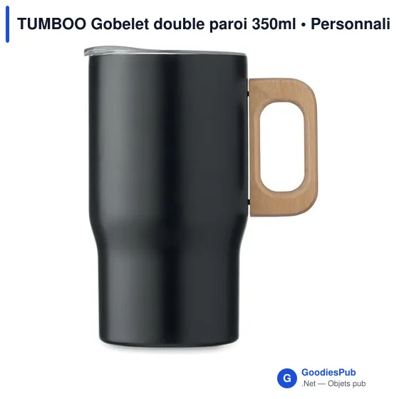 Gobelet isotherme personnalisable TUMBOO avec logo - 350ml - Image 12
