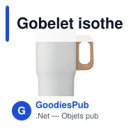 Gobelet isotherme personnalisable TUMBOO avec logo - 350ml - Miniature 3