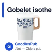 Gobelet isotherme personnalisable TUMBOO avec logo - 350ml - Miniature 4