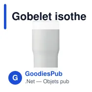 Gobelet isotherme personnalisable TUMBOO avec logo - 350ml - Miniature 8