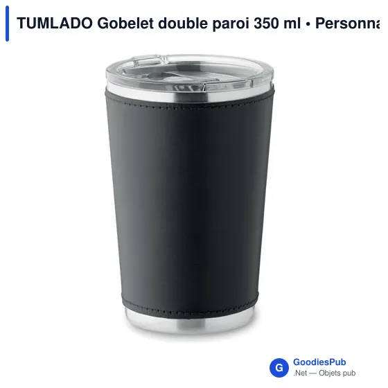 Gobelet isotherme personnalisable en acier inoxydable avec logo - Image 10