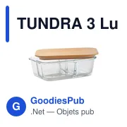 TUNDRA 3 Lunchbox en verre et bambou - Miniature 3