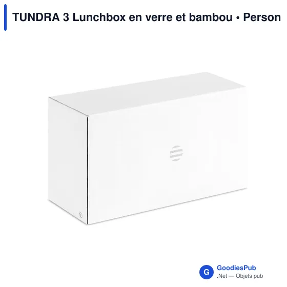 TUNDRA 3 Lunchbox en verre et bambou - Image 7