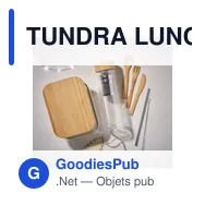 TUNDRA LUNCHBOX Lunchbox en verre et bambou - Miniature 5