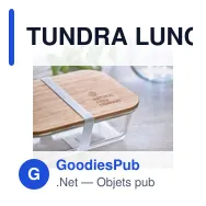 TUNDRA LUNCHBOX Lunchbox en verre et bambou - Miniature 6