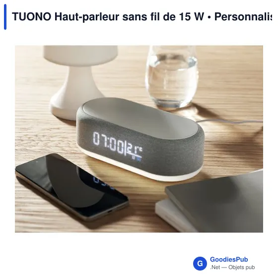TUONO Haut-parleur sans fil de 15 W - Image 10
