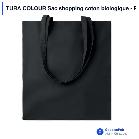 TURA COLOUR Sac shopping coton biologique - Image 1