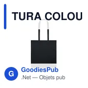 TURA COLOUR Sac shopping coton biologique - Miniature 2