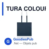 TURA COLOUR Sac shopping coton biologique - Miniature 11