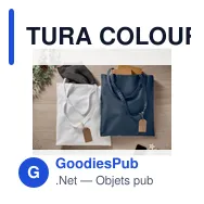 TURA COLOUR Sac shopping coton biologique - Miniature 12