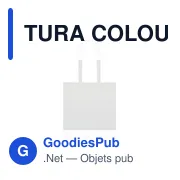 TURA COLOUR Sac shopping coton biologique - Miniature 4