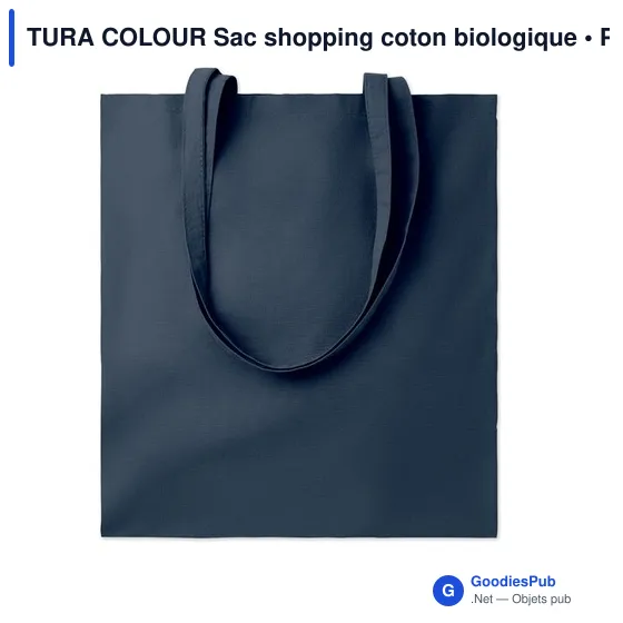 TURA COLOUR Sac shopping coton biologique - Image 10