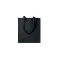 Variante noir - TURA COLOUR Sac shopping coton biologique