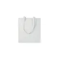 Variante blanc - TURA COLOUR Sac shopping coton biologique