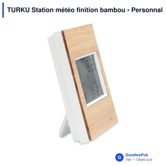 TURKU Station météo finition bambou - Image 3