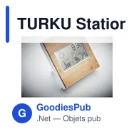 TURKU Station météo finition bambou - Miniature 6