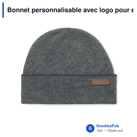 Bonnet personnalisable avec logo pour entreprise - T-shirt