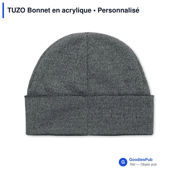 Bonnet personnalisable avec logo pour entreprise - T-shirt - Image 2