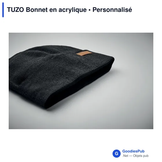 Bonnet personnalisable avec logo pour entreprise - T-shirt - Image 4