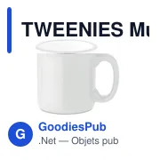 TWEENIES Mug vintage céramique 240 ml - Miniature 1