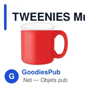 TWEENIES Mug vintage céramique 240 ml - Miniature 3