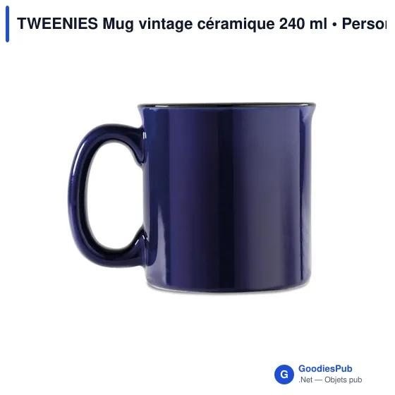 TWEENIES Mug vintage céramique 240 ml - Image 10