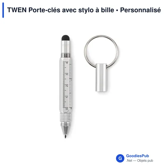 TWEN Porte-clés avec stylo à bille - Image 3
