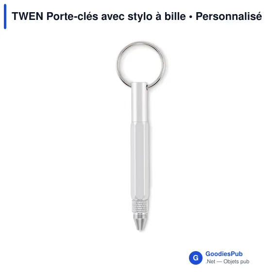 TWEN Porte-clés avec stylo à bille - Image 4