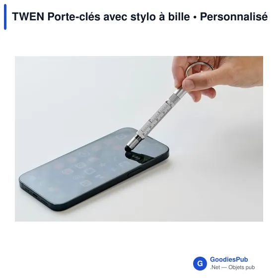 TWEN Porte-clés avec stylo à bille - Image 6
