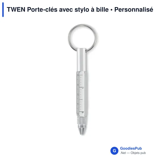 TWEN Porte-clés avec stylo à bille - Image 8
