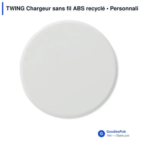 TWING Chargeur sans fil ABS recyclé - Image 4