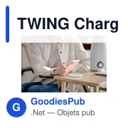 TWING Chargeur sans fil ABS recyclé - Miniature 5