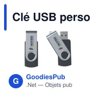 Clé USB personnalisable 16 Go avec logo - Twist - Miniature 11