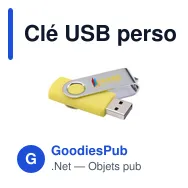 Clé USB personnalisable 16 Go avec logo - Twist - Miniature 4