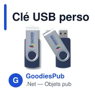 Clé USB personnalisable 16 Go avec logo - Twist - Miniature 5