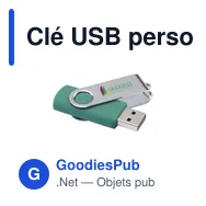 Clé USB personnalisable 4 Go avec logo - Twist - Miniature 12