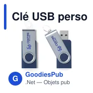 Clé USB personnalisable 32 Go avec logo - Twist - Miniature 2