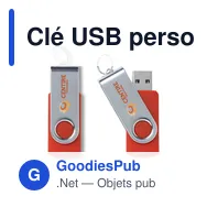 Clé USB personnalisable 32 Go avec logo - Twist - Miniature 3