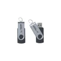 Variante noir - Clé USB personnalisable 32 Go avec logo - Twist